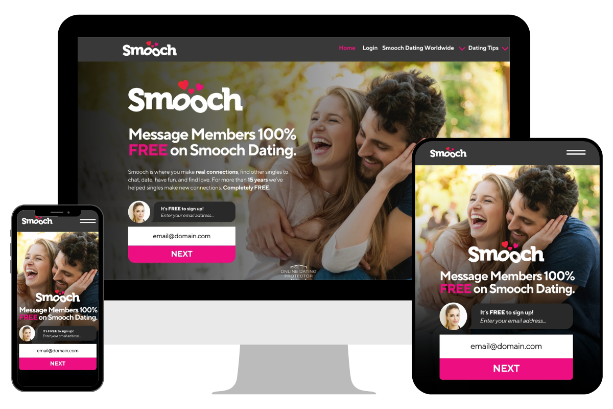Smooch Free Dating on Devices